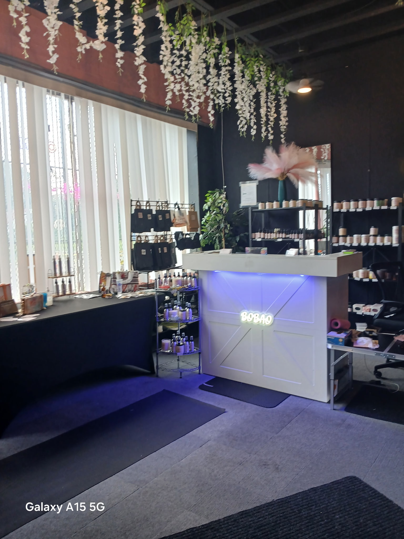 Bren's Organic Reception Area